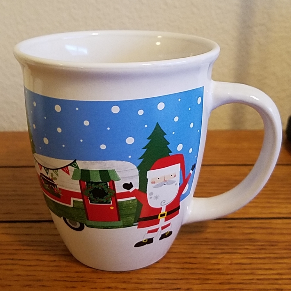 Royal Norfolk Santa Camper Christmas Mug